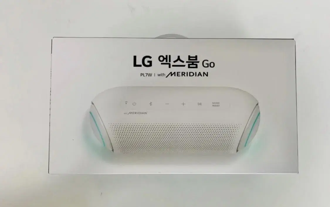 최신 LG 블루투스 스피커 엑스붐Go pl7 화이트 (미개봉