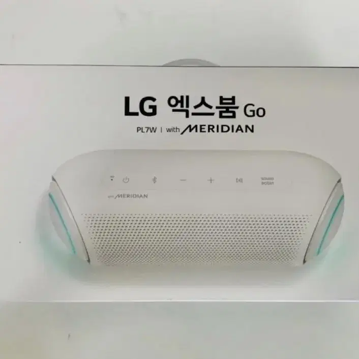 최신 LG 블루투스 스피커 엑스붐Go pl7 화이트 (미개봉