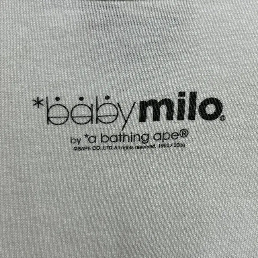 old babymilo 반팔 L 베이프 y2k