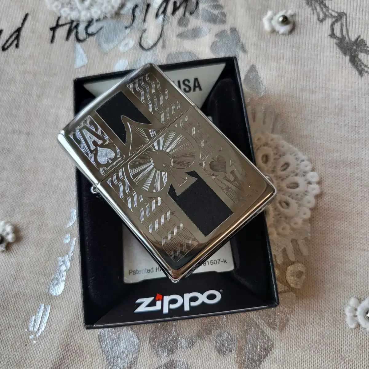 정품 24196 ZIPPO ACE 미개봉 새 지포라이터