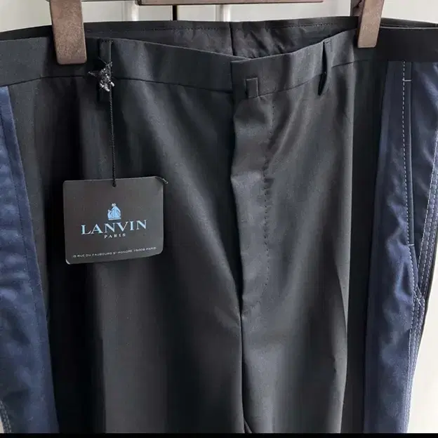 (정품-새상품) Lanvin 랑방 테이프 스티치 슬랙스