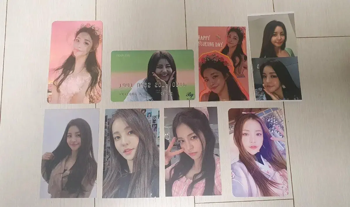 Brave Girls yujeong photocard