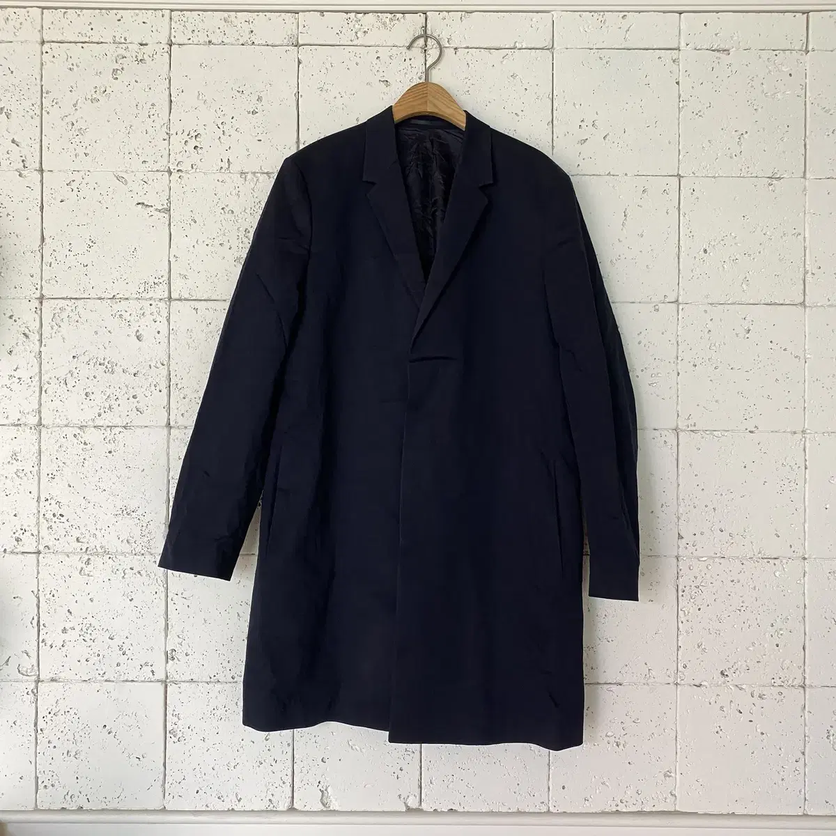 50 COS Navy Trench Coat