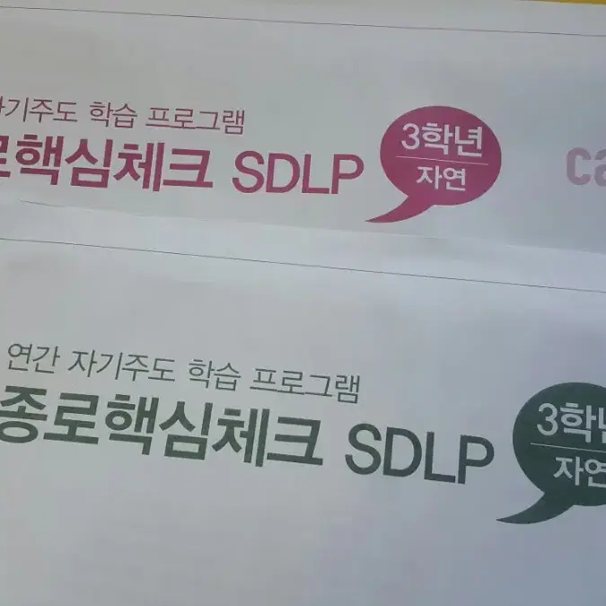 종로학원 종로핵심체크 SDLP 8회 고3/N수 자연계