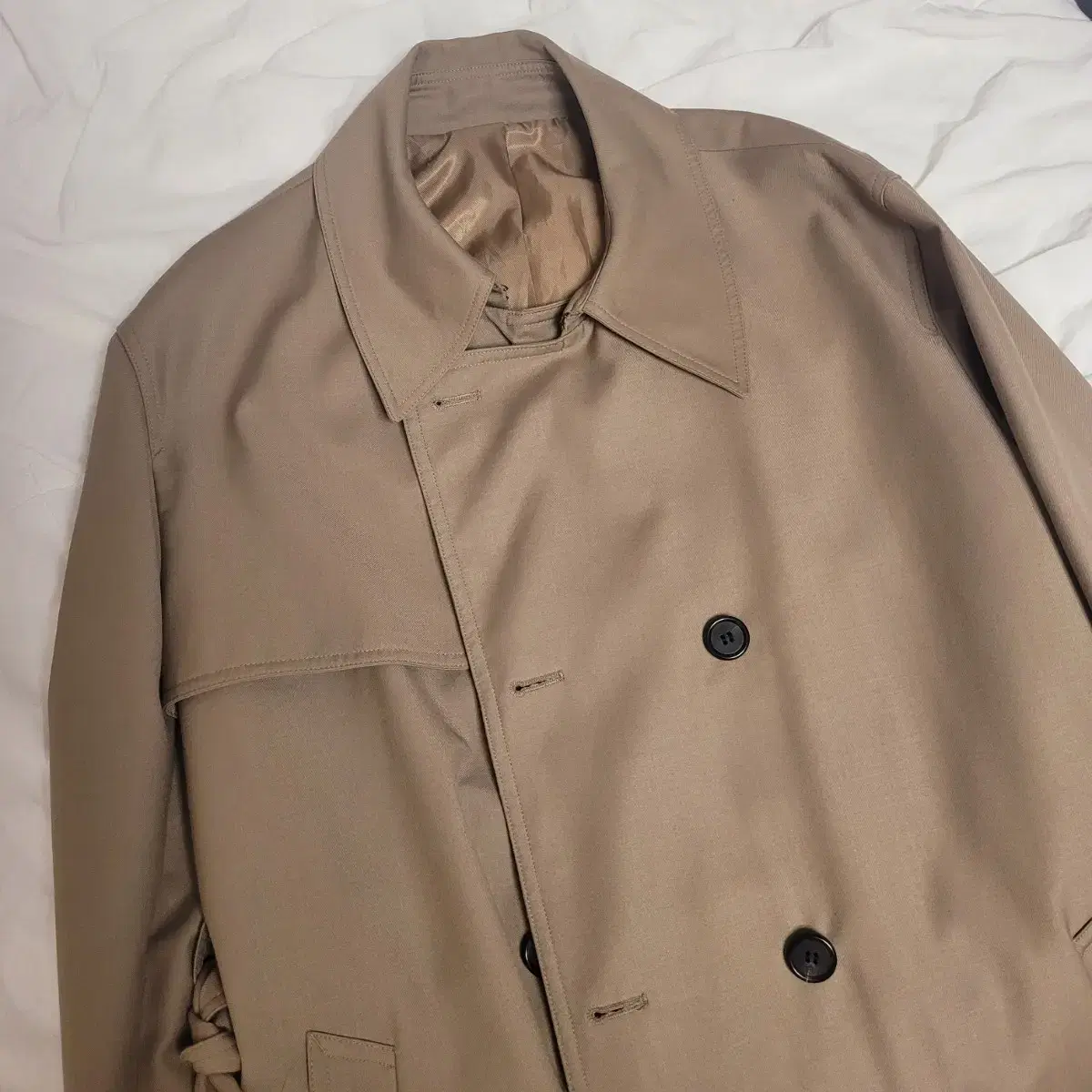 MMGL Trench Coat Beige 4saji