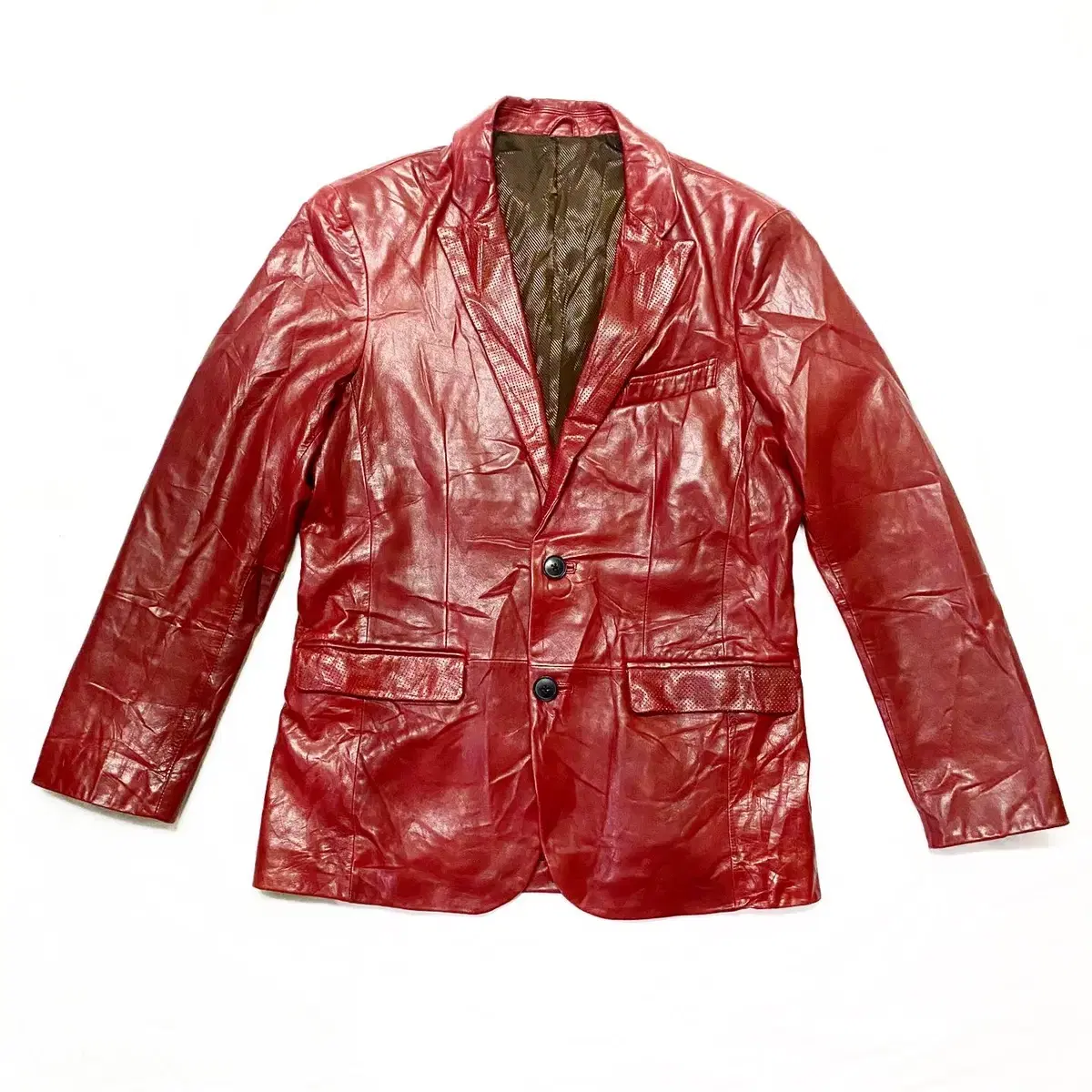 Barreaux - Leather Tailored Jacket (Blazer)