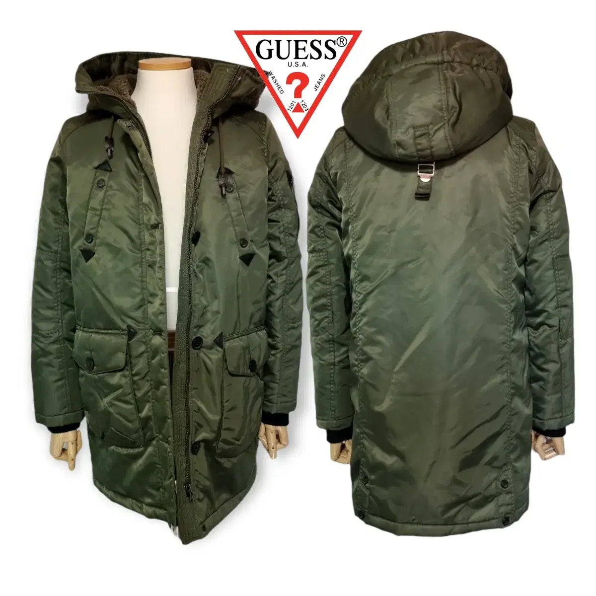 게스 n3b자켓 게스야상 m65피쉬테일 탑건 a2자켓 guess ma1