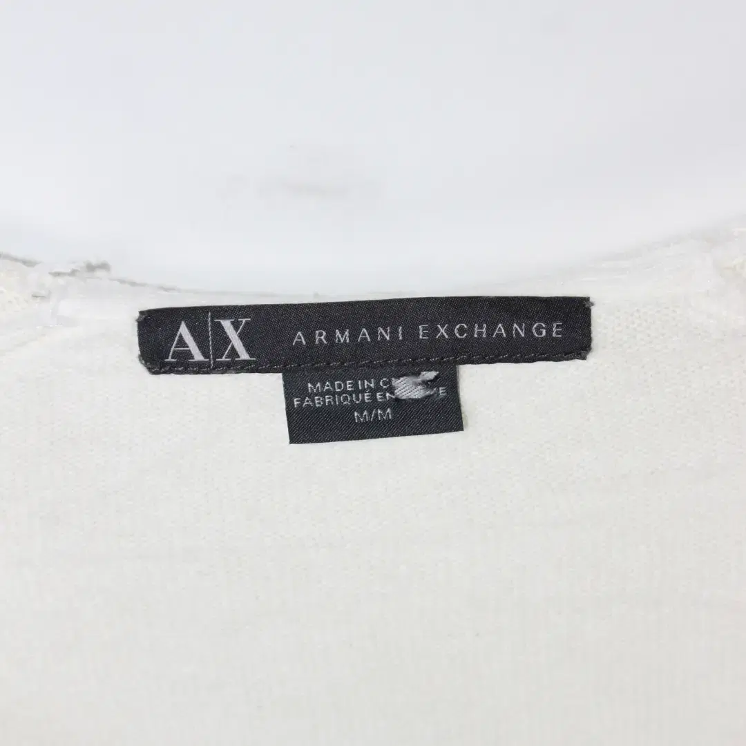 ARMANI EXCHANGE 비즈로고 후드니트 [22092324]