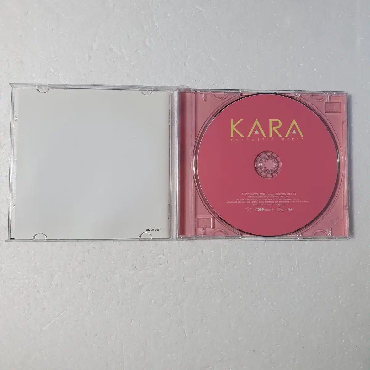 카라  KARA FANTASTIC GIRLS 일본 CD 중고