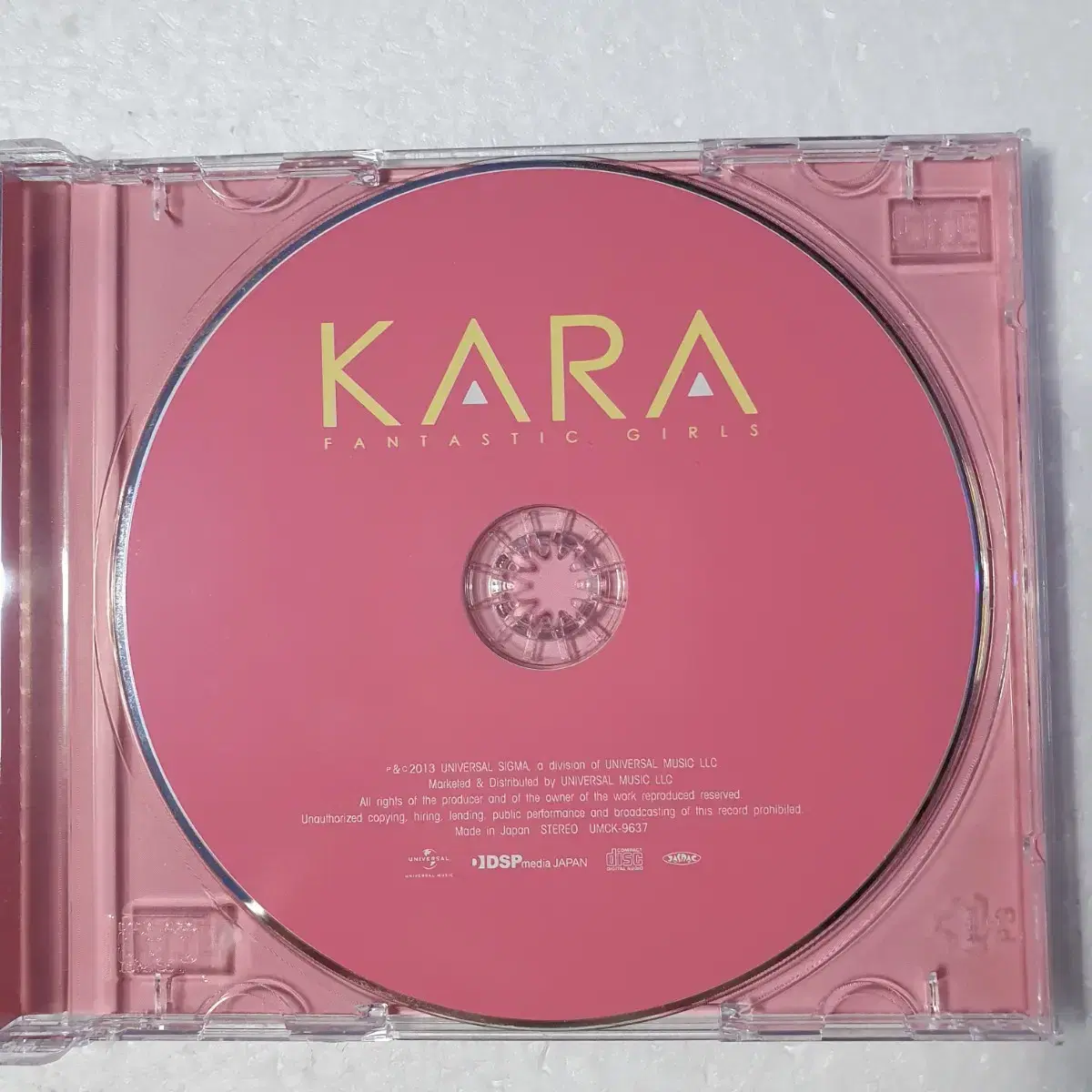 카라  KARA FANTASTIC GIRLS 일본 CD 중고