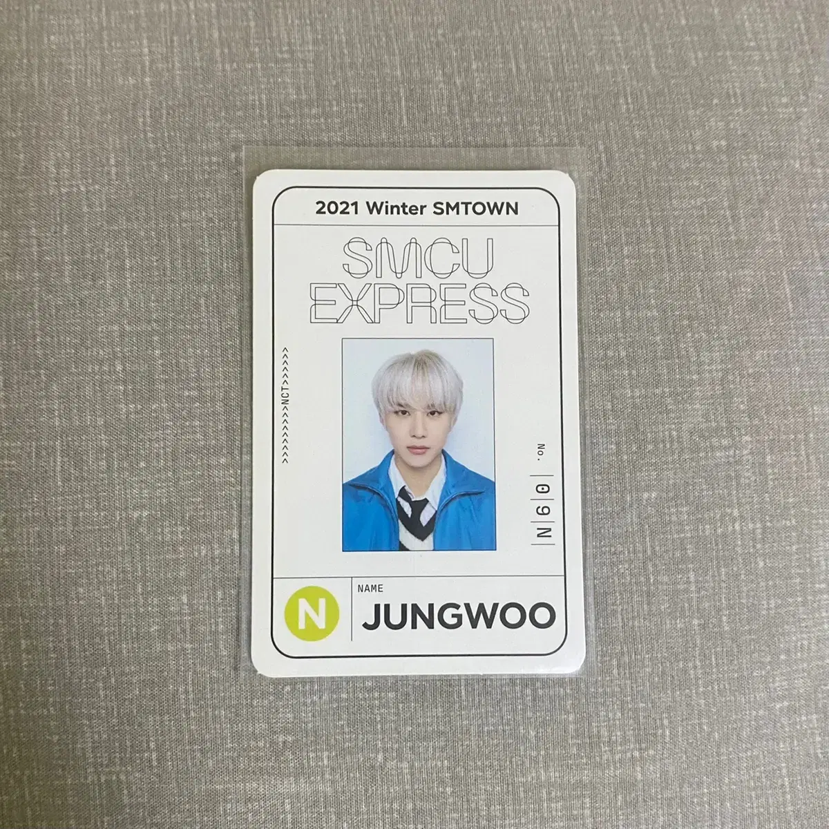 SMCU jungwoo PassCard photocard PhotoCard