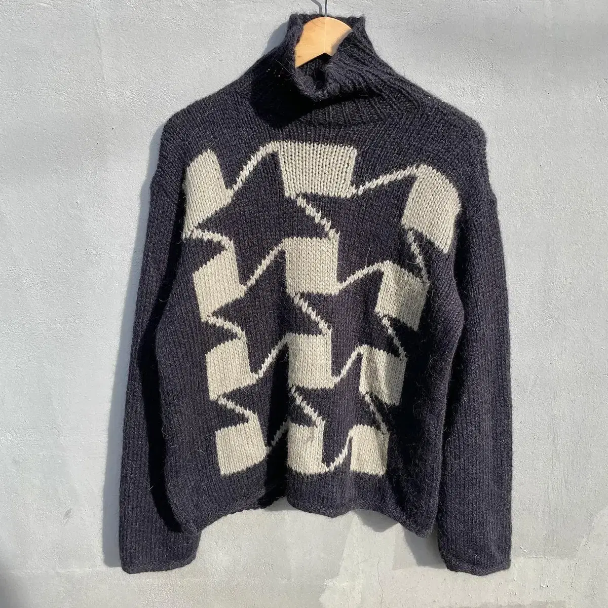 Emporio Armani Alpaca Star Knit