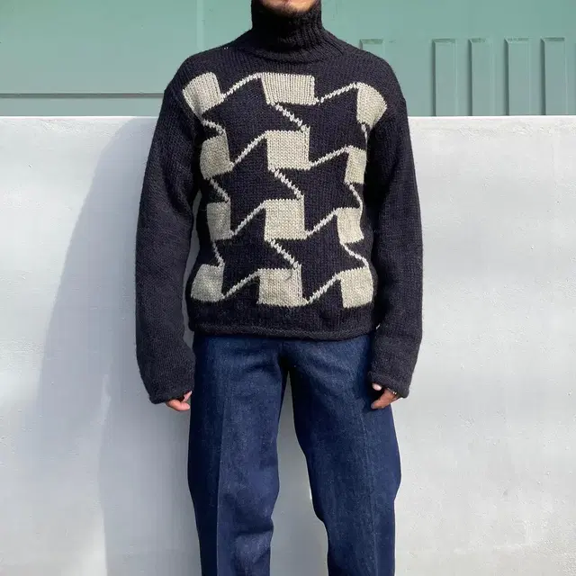 Emporio Armani Alpaca Star Knit