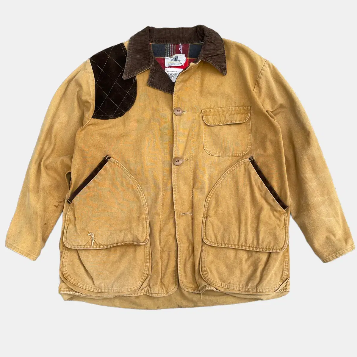 70s Black Sheep Canvas Hunting Jacket