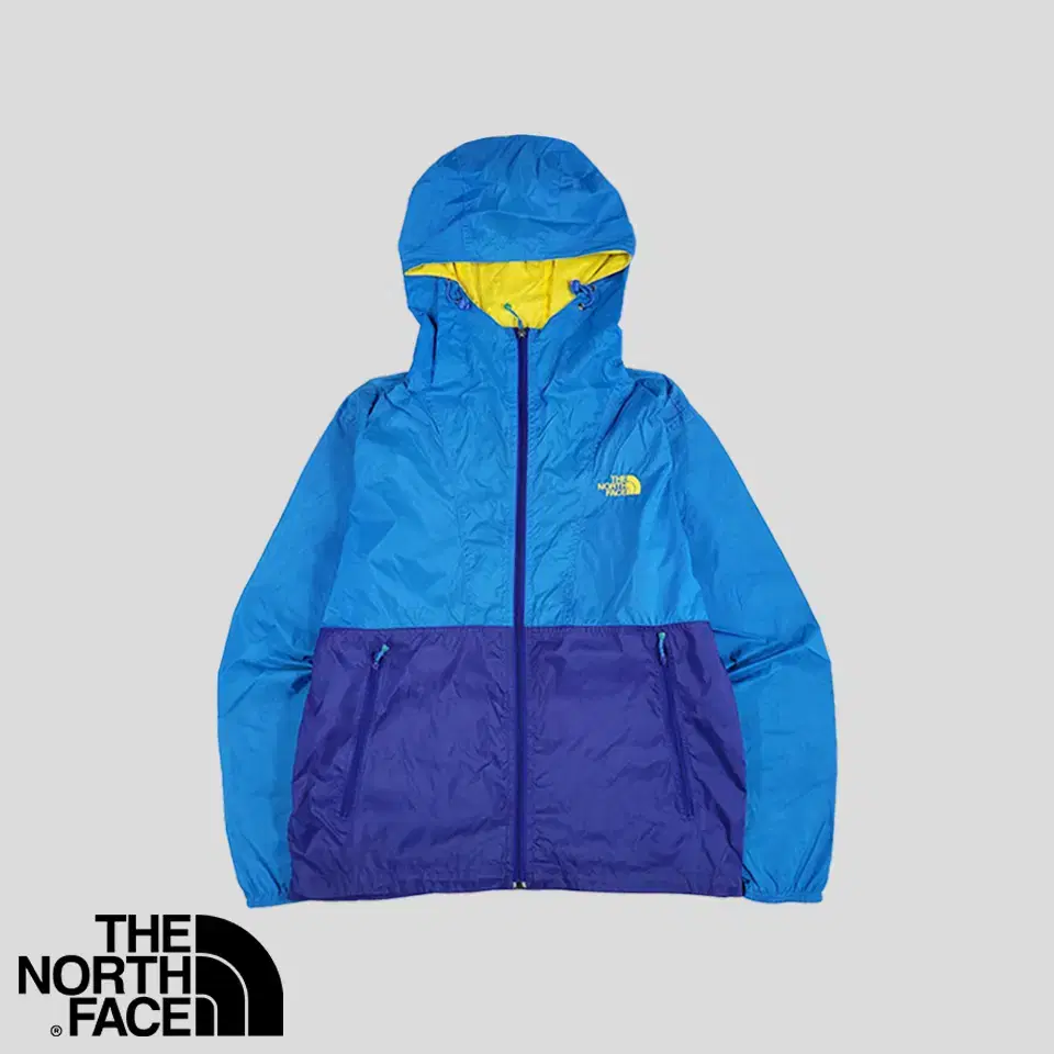 The North Face bloo Sky Blue Sky blue color scheme logo embroidered ripstop nylon100 compa...