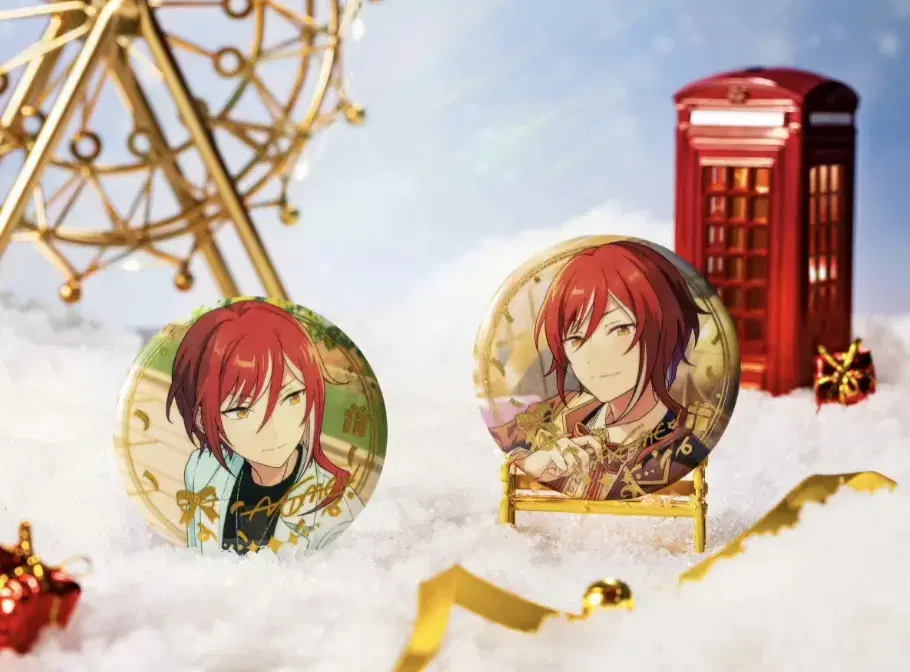 <세트>Mid-Star Limited Scout Badge Can Badge Natsume Gakken Gakfu Set