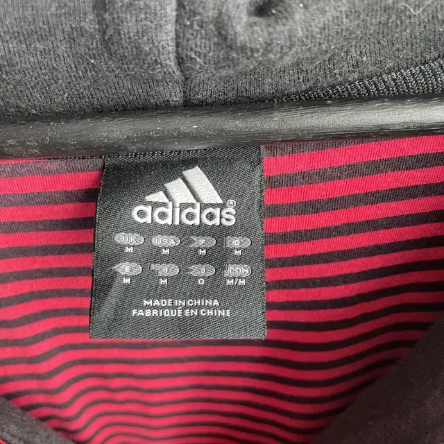 Adidas 아디다스 AC 밀란 후드 집업 저지 져지 자켓