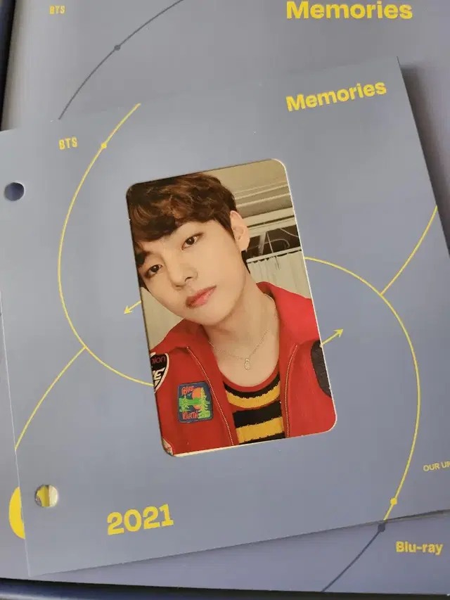 bts 방탄 2021 메모리즈 블루레이 태형포카