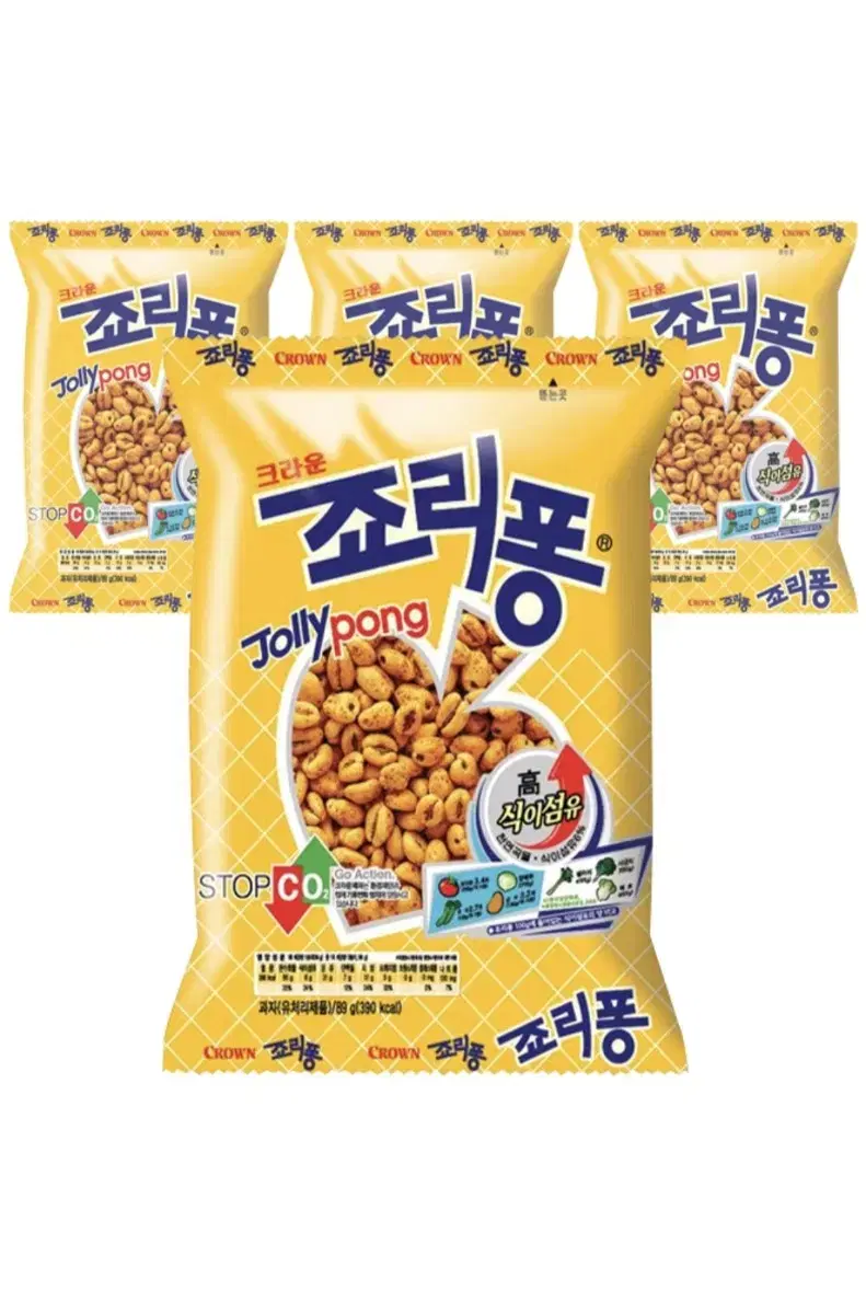 크라운 죠리퐁 74g 4봉 무료배송