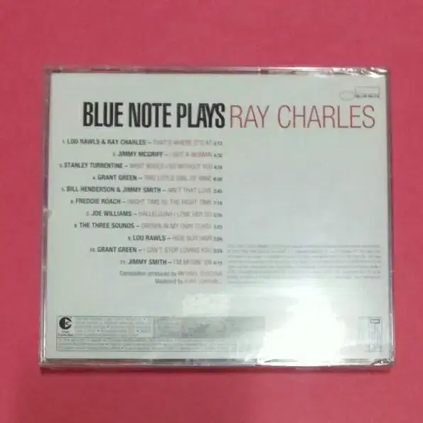 레이 찰스(RAY CHARLES) - BLUE NOTE PLAYS 미개봉