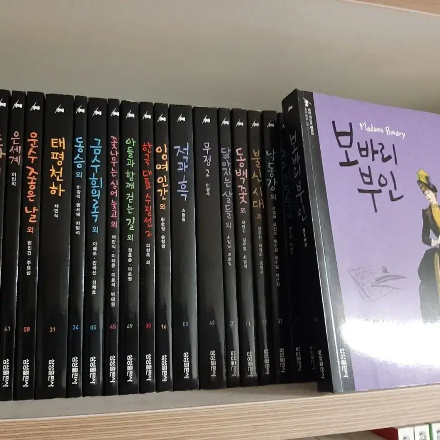 부활.보바리 부인.세계 명작 권당3000원.거의 새책