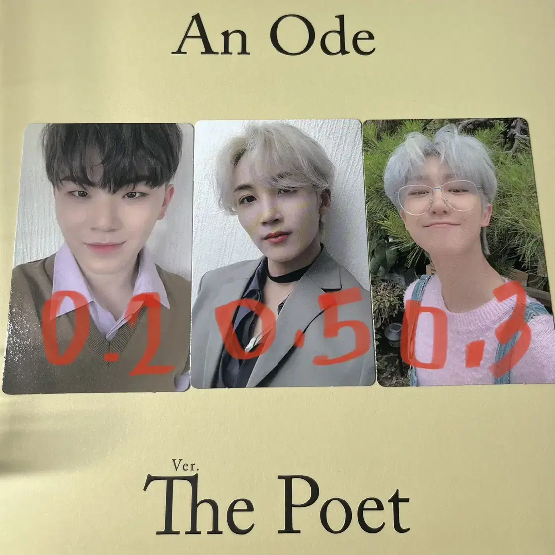 세븐틴 언오드 The poet 버전 우지 정한 디에잇 양도 합니다