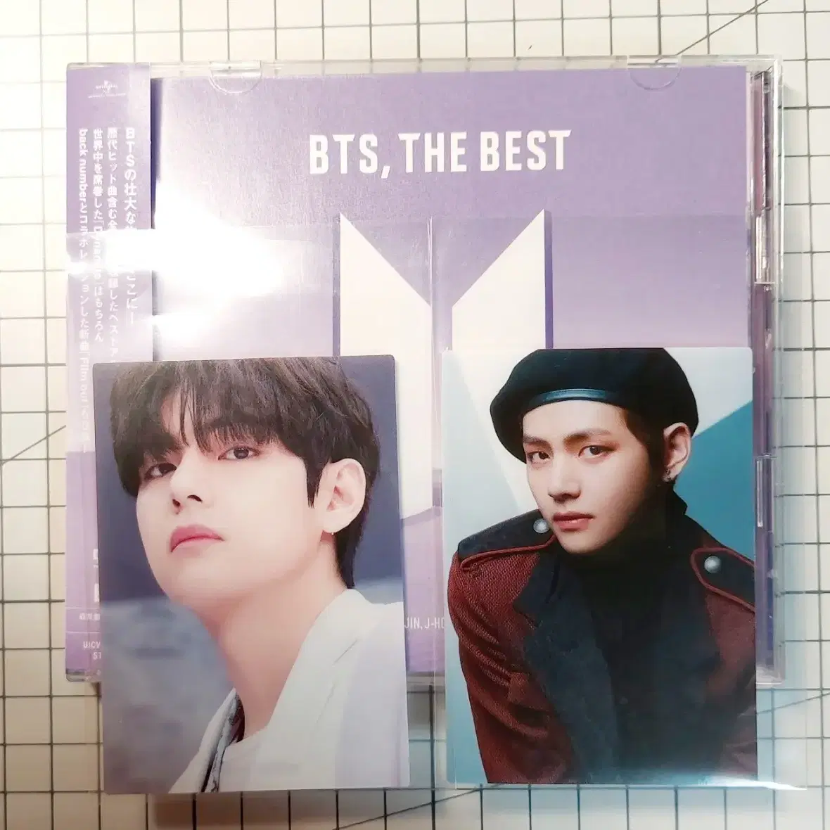 방탄소년단 방탄 더베스트 통상반 태형포카 CD포함