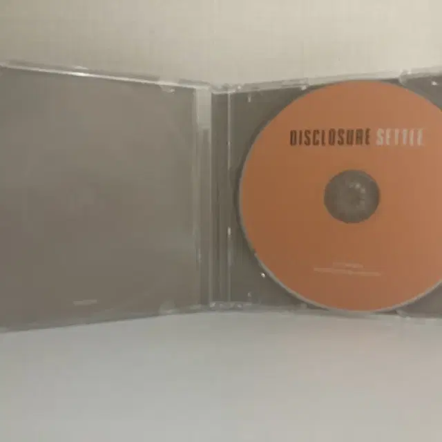 디스클로져 Disclosure-Settle 미사용CD