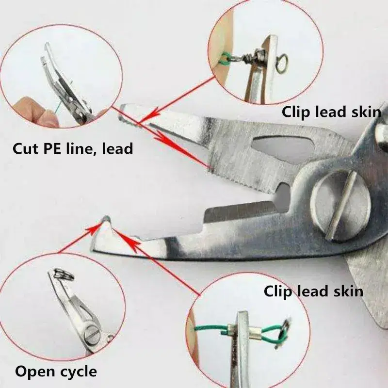 낚시 플라이어(라인커터 고기집게 합사가위) 바늘빼기