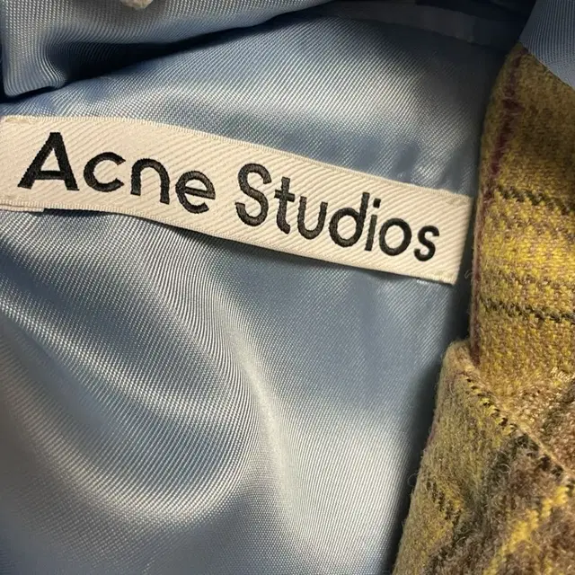 아크네 스튜디오 Acne studios 체크 자켓