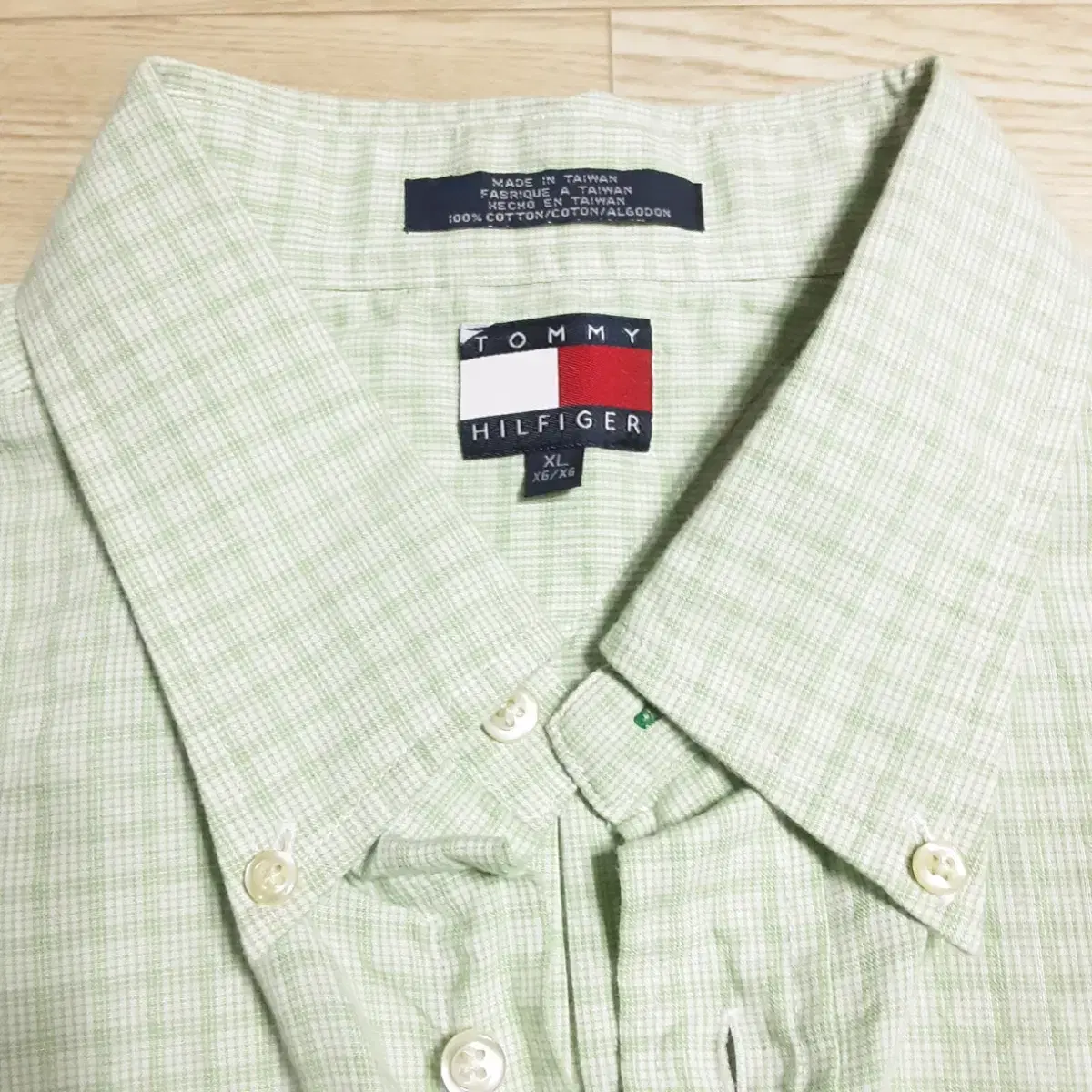 타미힐피거 (Tommy Hilfiger) 체크셔츠  넉넉한 110~120