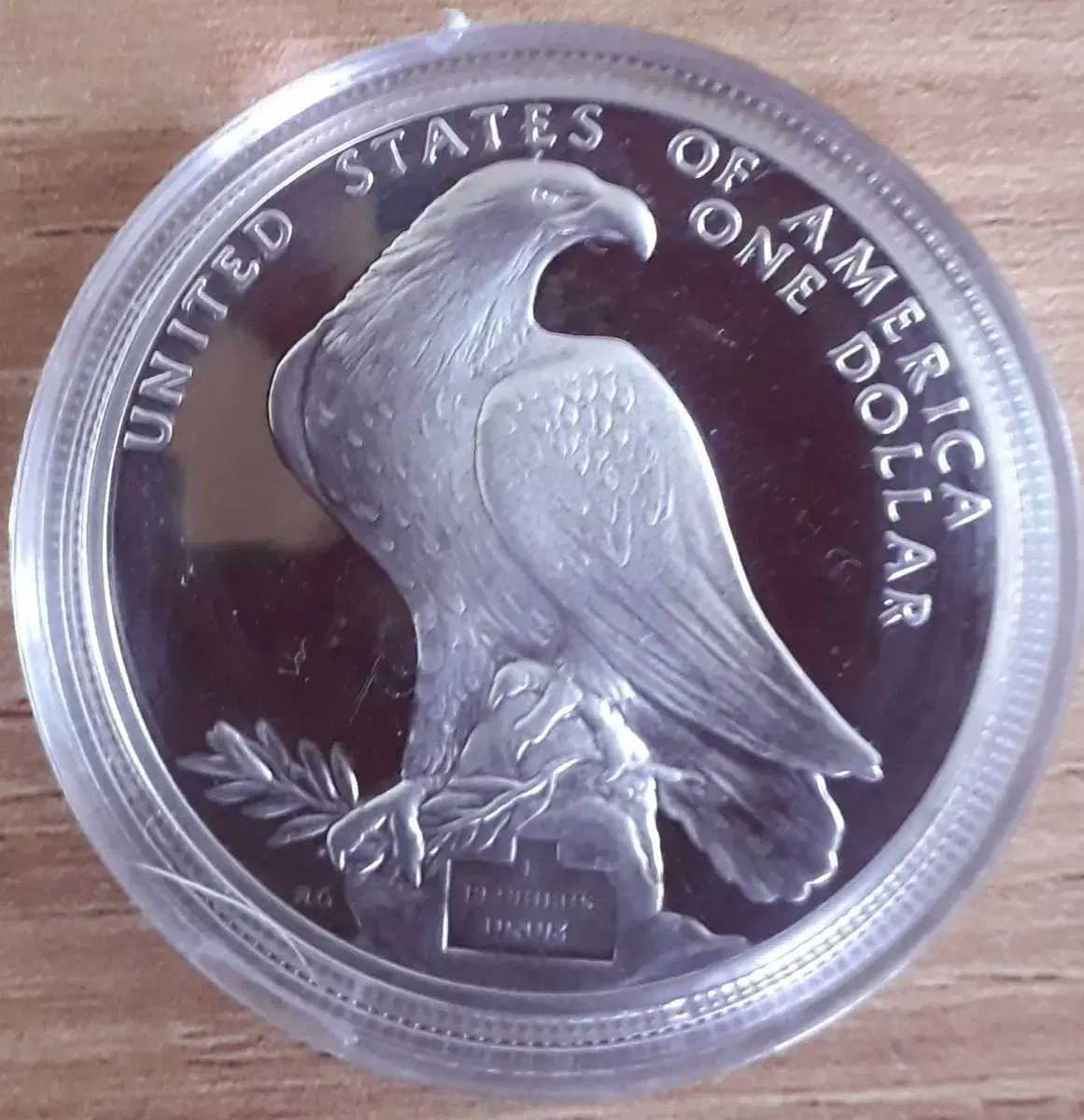 1984 Los Angeles, USA 23rd Olympic Eagle.900silver coin