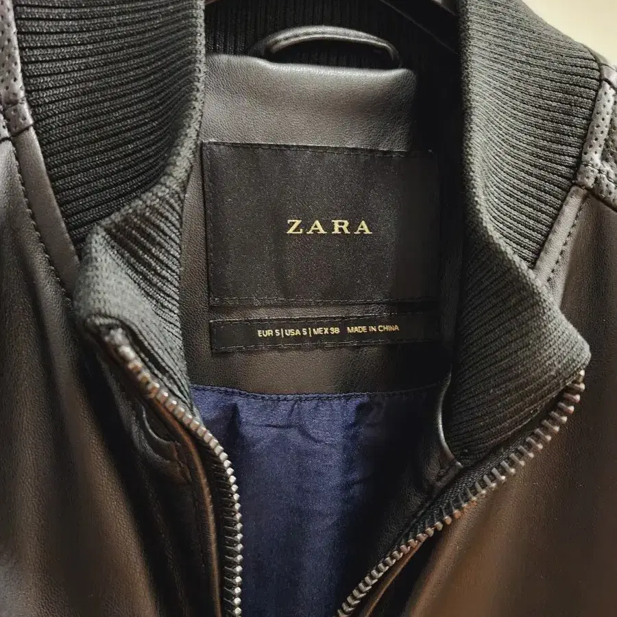 zara 자라 남성 가죽자켓 미착용 새상품