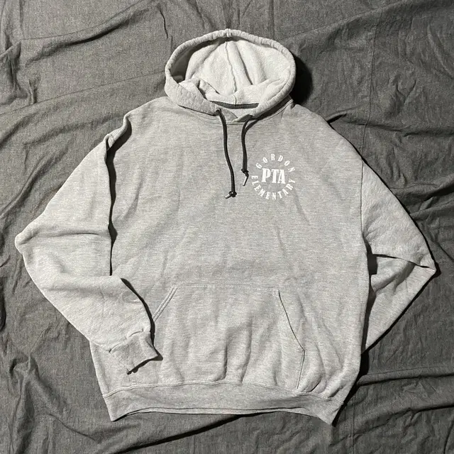 Fruitoftheloom Pullover Hoodie Sz L