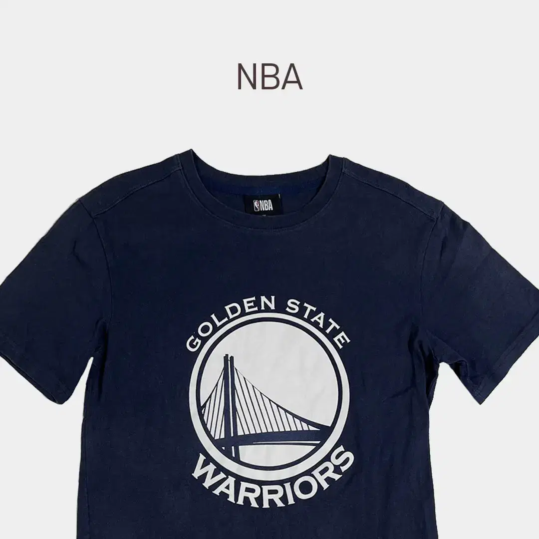 NBA WARRIORS 빅로고 반팔티셔츠 BM1612