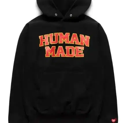 [L]휴먼메이드 human made 피자 후디 후드 블랙