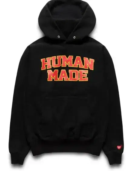 [L]human made human made pizza hoodie hoodie black