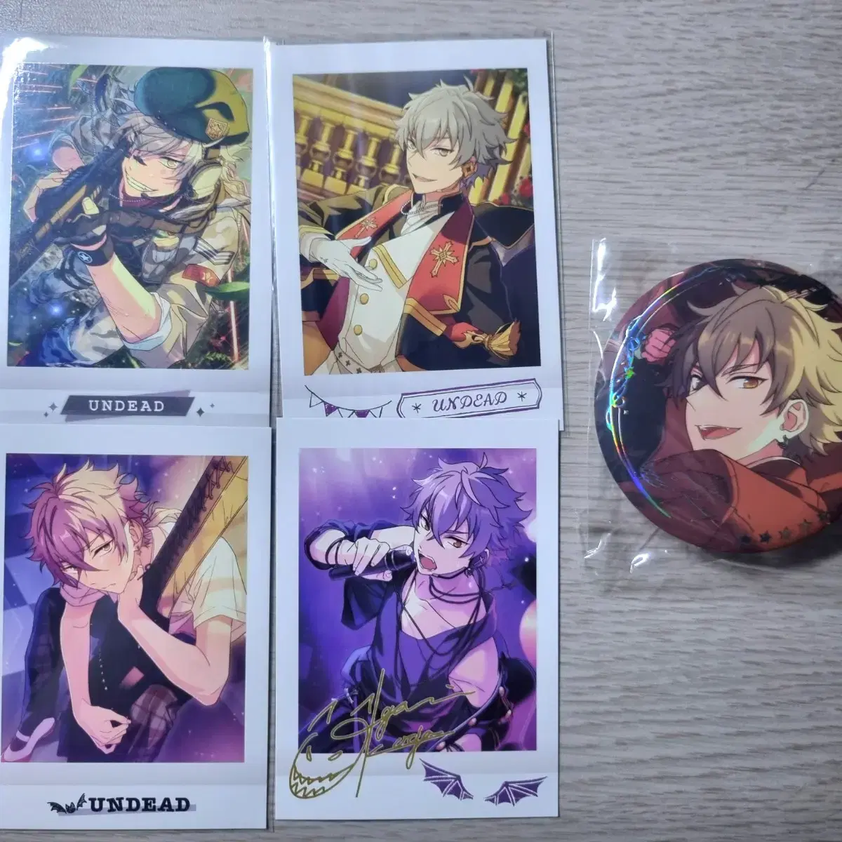 Anstar Koga Pasha Jungstar 5th Anniversary Can Badge bulk WTS