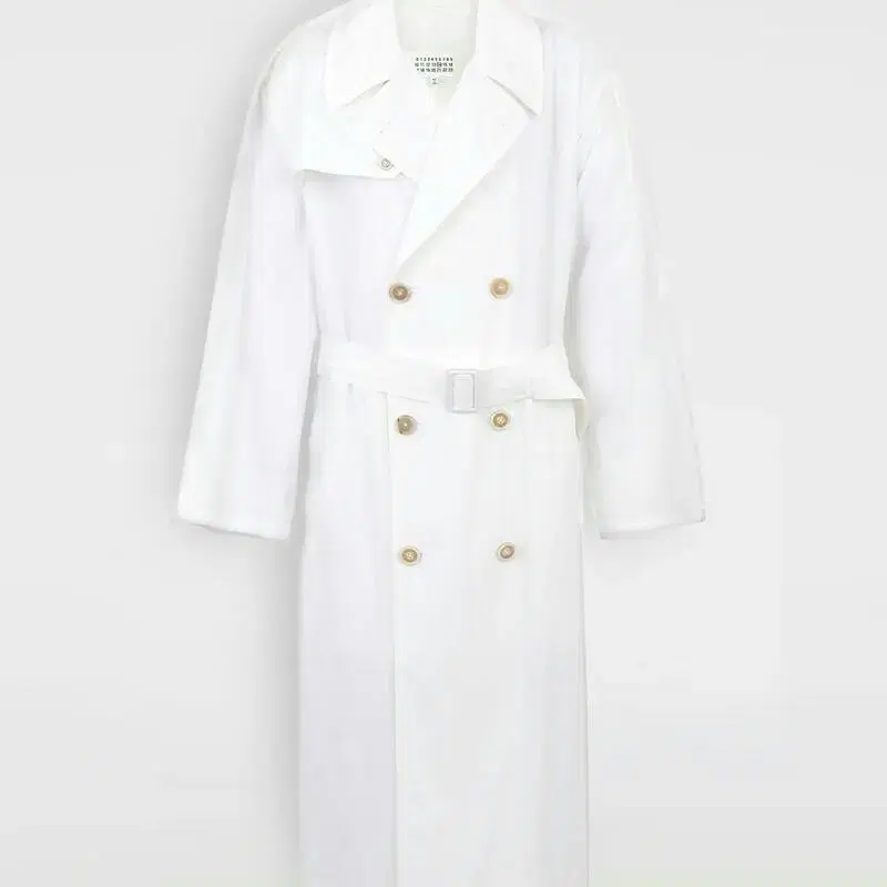 New Arrivals Margiela Oversized Trench Coat Double-breasted Nylon Stitching