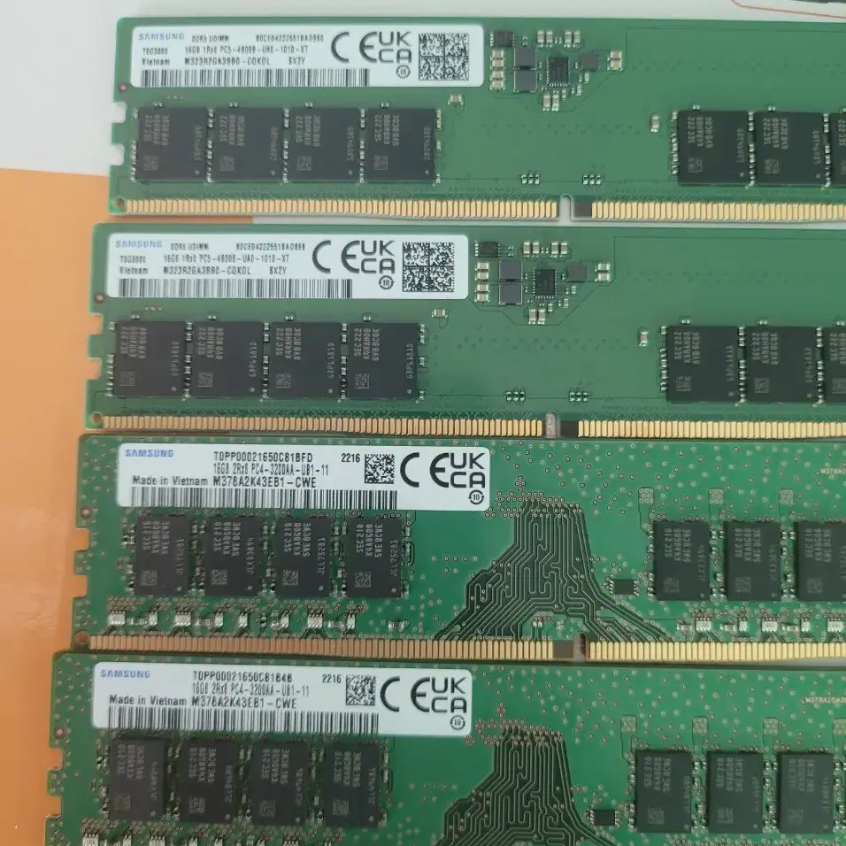 ddr4 ddr5 삼성 메모리16기가 미사용 세제품