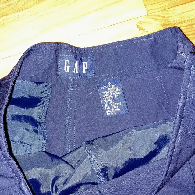 GAP, 네이비 반바지 6사이즈