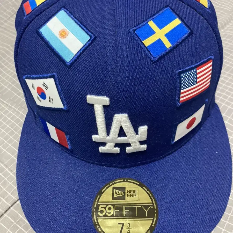 뉴에라 LA 다저스 올오버 플래그 59FIFTY