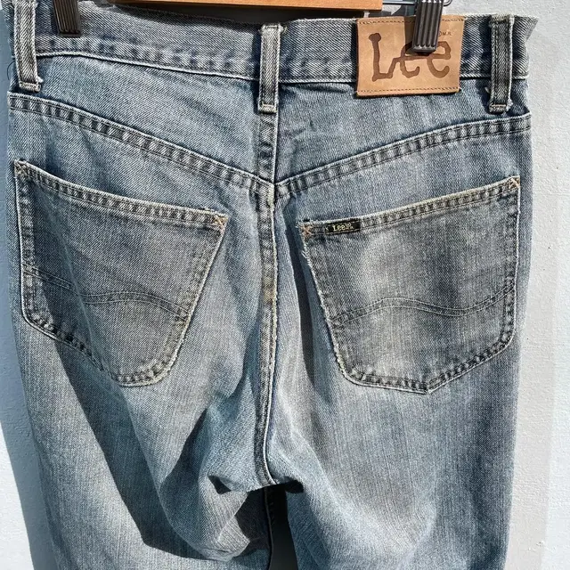 1990s Vintage Lee Grey Blue Denim Pants