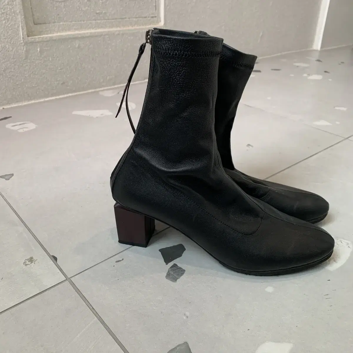 [kuho] Sheepskin ankle boots (245)