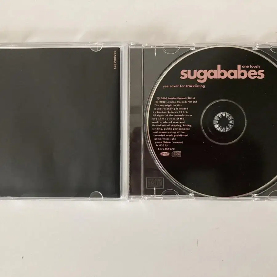 슈가베이비스-Sugababes-One Touch '00 UK발매CD