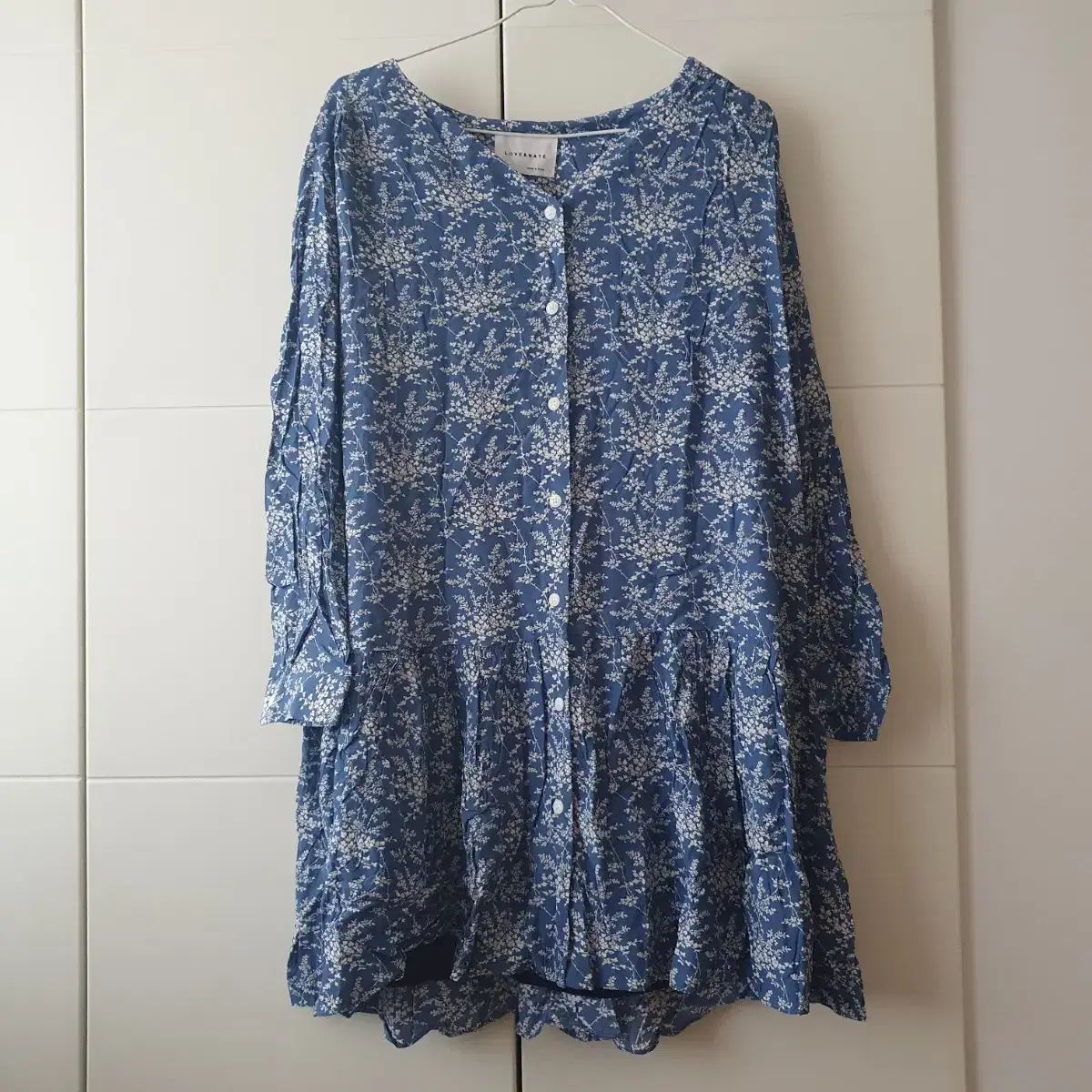 Flower Long Blouse