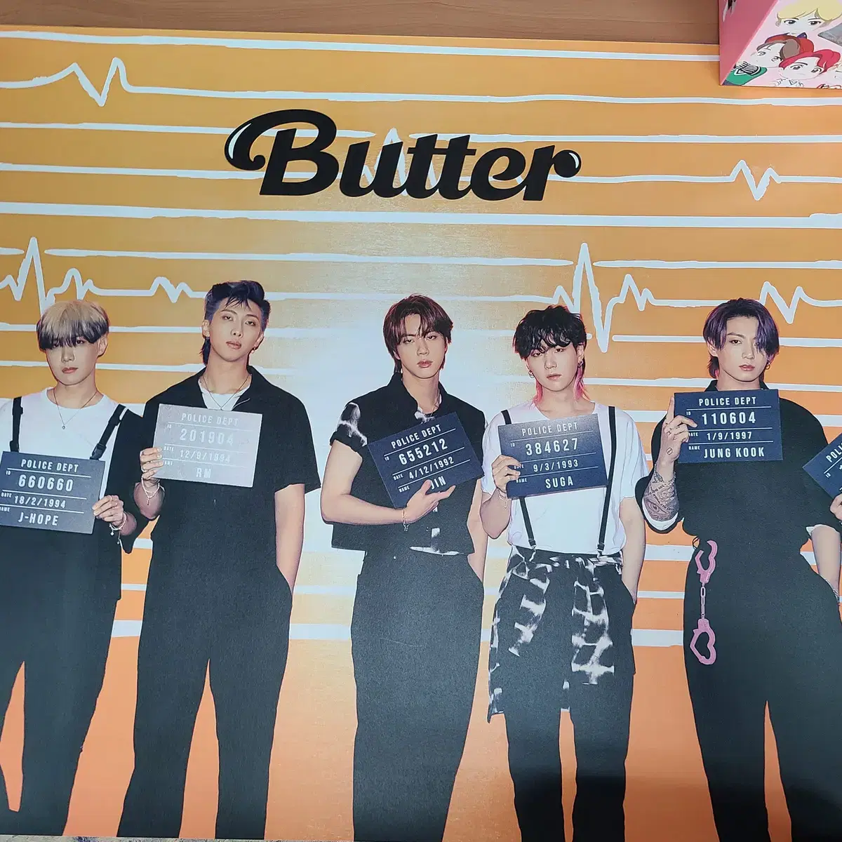 방탄소년단 버터 포스터 2매 BTS BUTTER POSTER