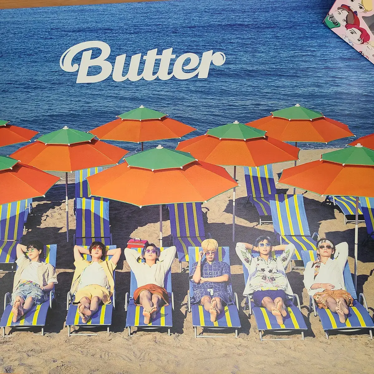 방탄소년단 버터 포스터 2매 BTS BUTTER POSTER