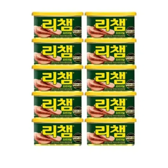 (무배)리챔 오리지널 200g 10캔