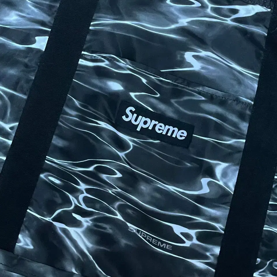 Supreme 슈프림 리플 패커블 토트백(블랙)